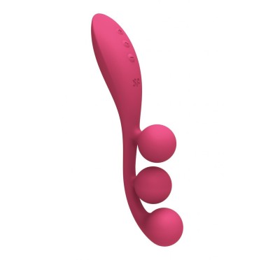 Wibrator wielofunkcyjny Satisfyer Tri Ball 1 red